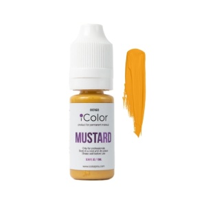 УЦЕНКА!!! Пигмент-корректор для бровей iColor, 10 ml Mustard СРОК январь 2025